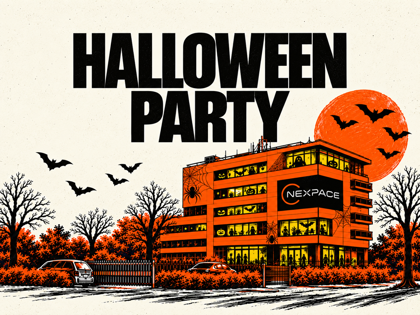 Vintage Halloween party poster.png